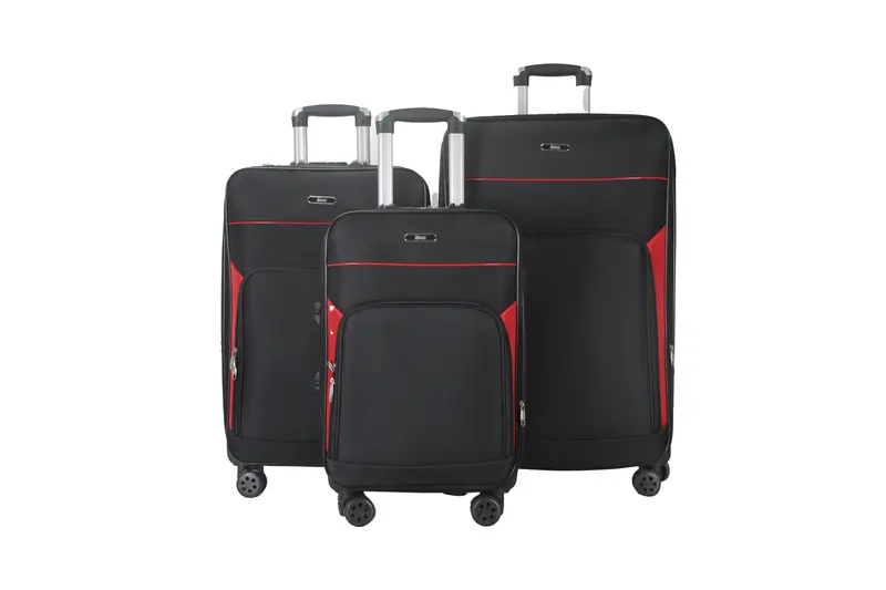 Mirage Jane Soft Shell Lightweight Expandable 3 Piece Luggage Set