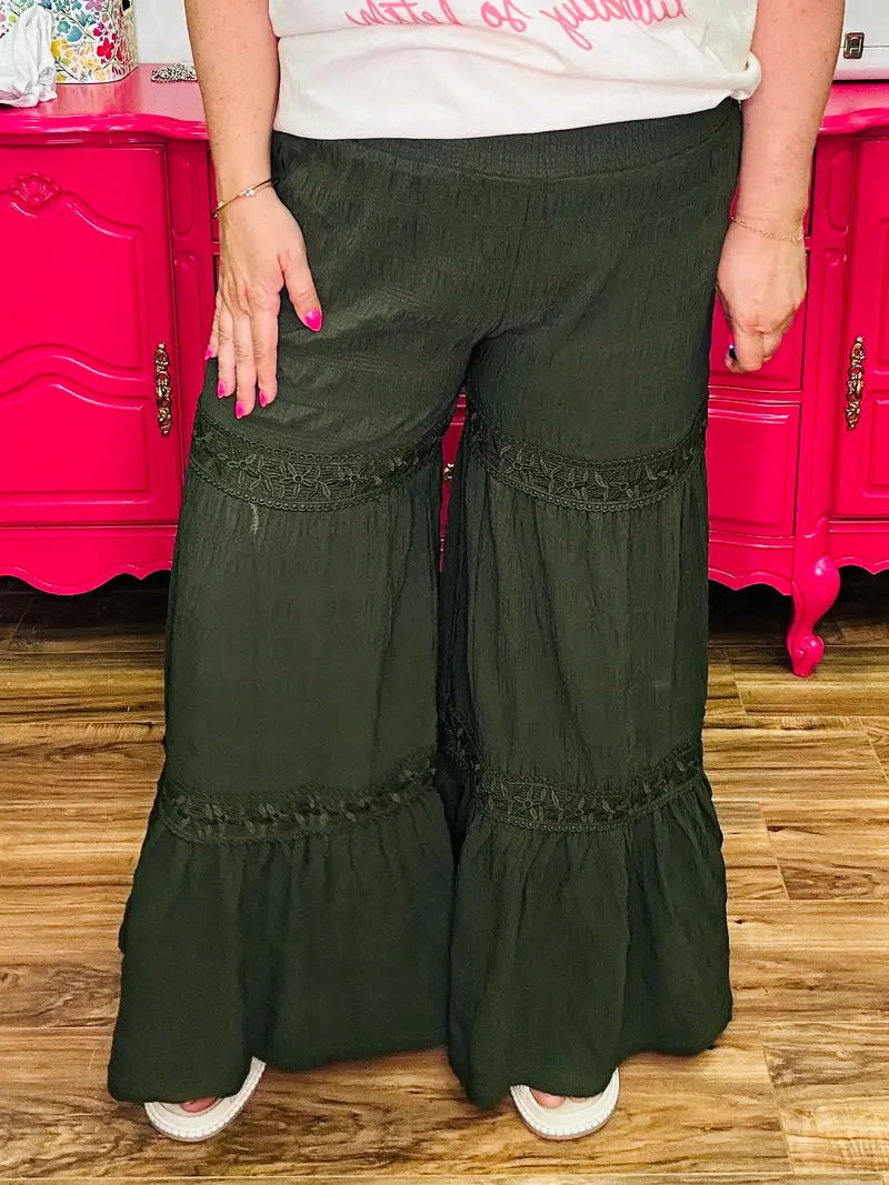 Moss & Lace Pants
