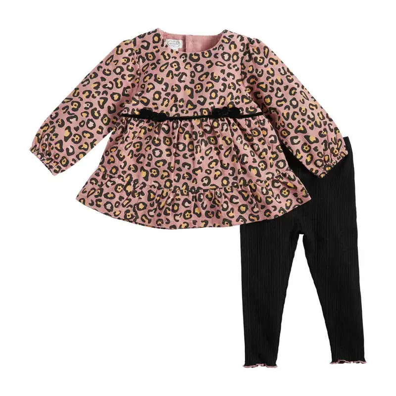 Mud Pie Baby Leopard Tunic and Legging Set