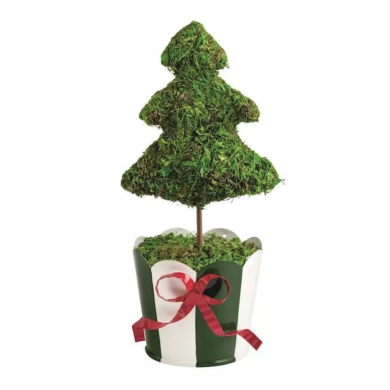 Mud Pie Christmas Tree Topiary – Choose Your Color