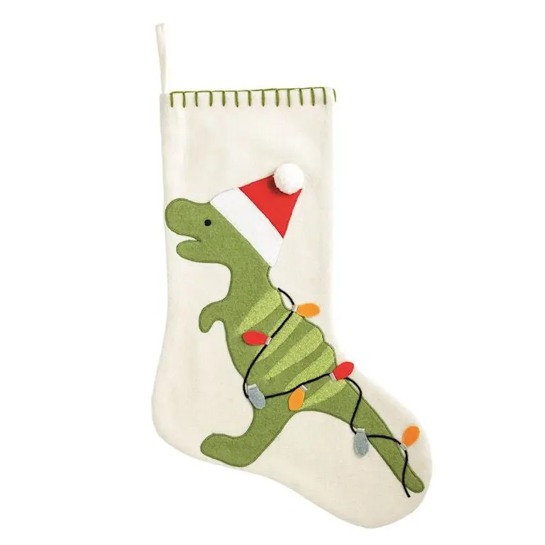 Mud Pie Dino Christmas Stocking