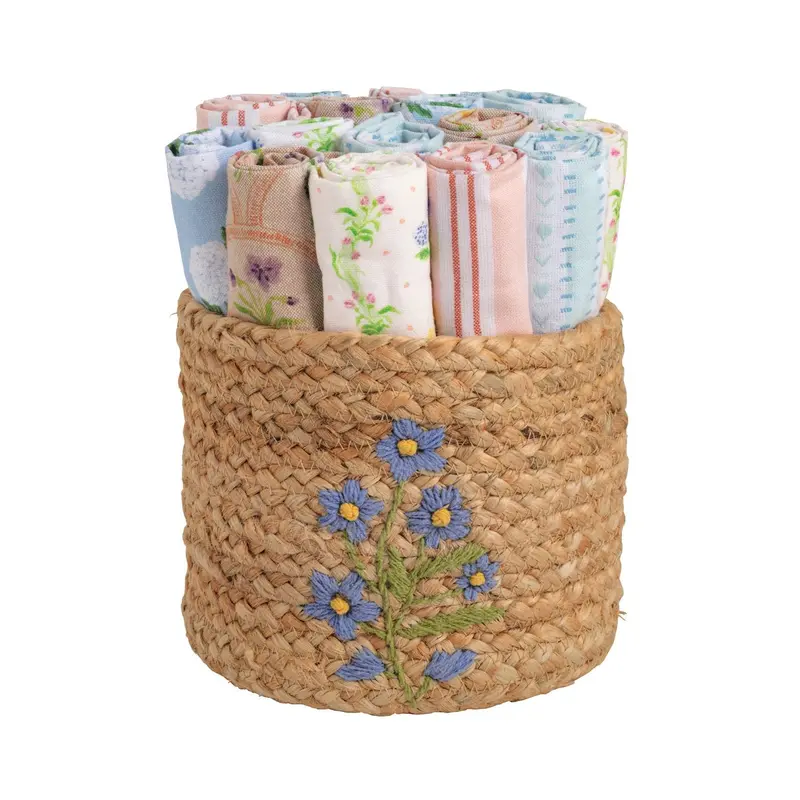 Mud Pie Floral Patterned Cotton Hand Towels – Assorted Styles