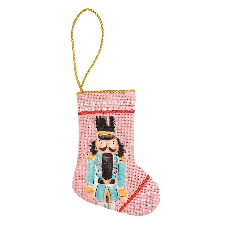 Mud Pie Mini Nutcracker Christmas Stocking - Choose Your Color