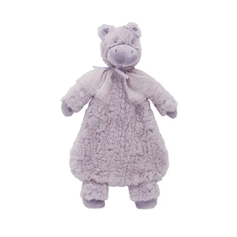 Mud Pie Plush Woobie -Hippo Princess