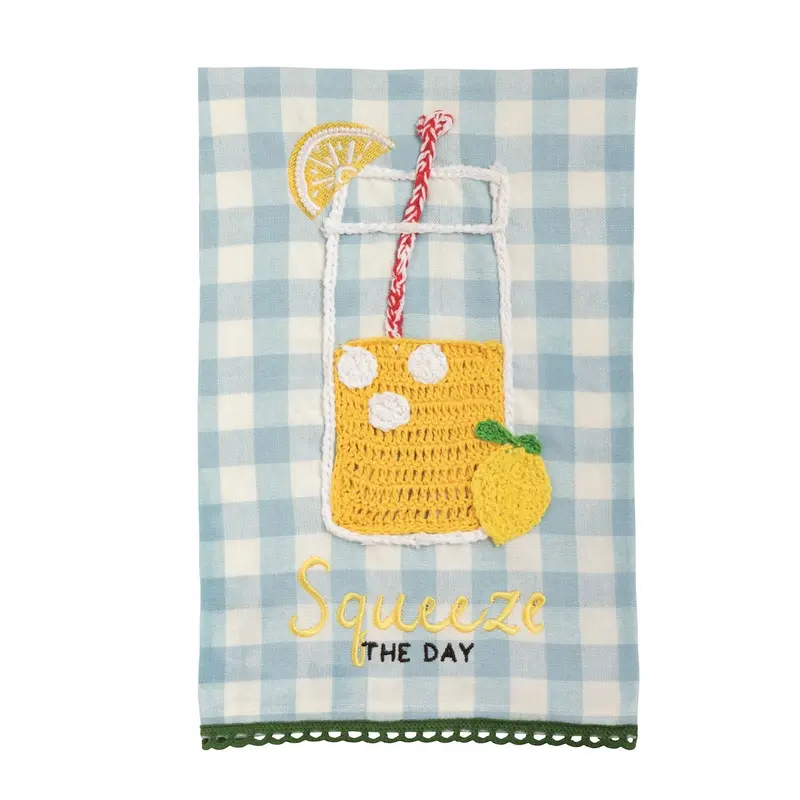 Mud Pie Squeeze Crochet Kitchen Towel
