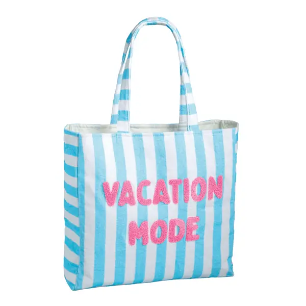 Mud Pie Terry Cloth Tote