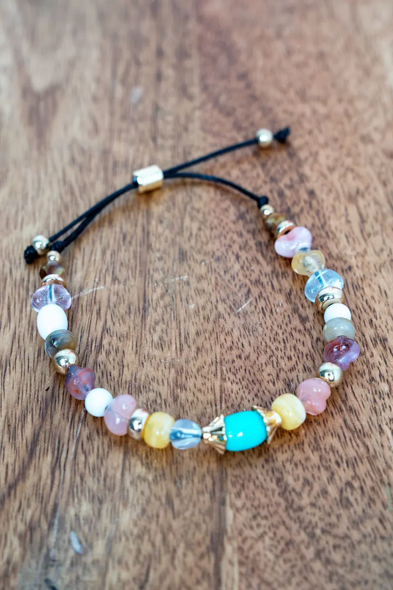 Multi-Color Summer Dreams Cord Bracelet