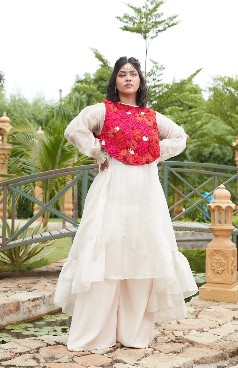 Multicolor Kurta Set