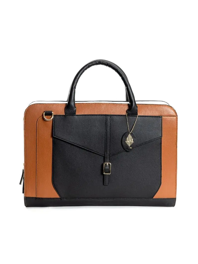 Multicolor Office Wear Laptop Bag