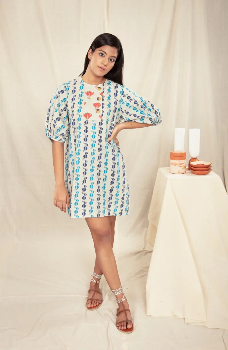 Multicolor Summer Mini dress