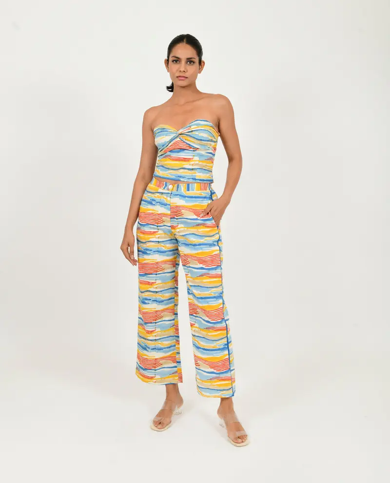 Multicolor Tube Top