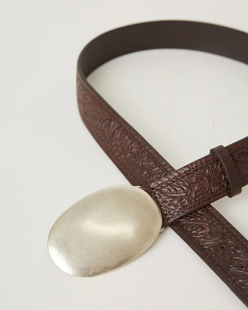 Myra Rodeo Leather Belt