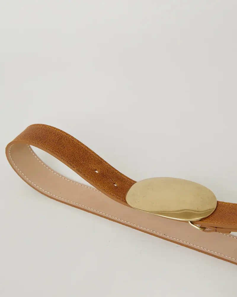 Myra Washed Leather Belt