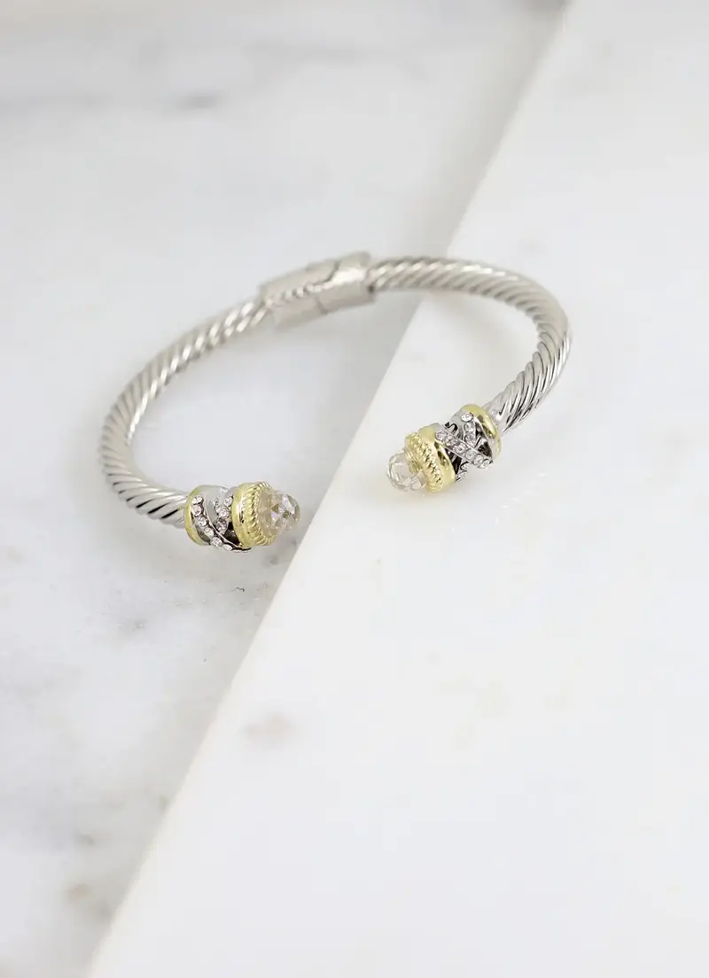 Nashmoor Cable Bracelet Silver