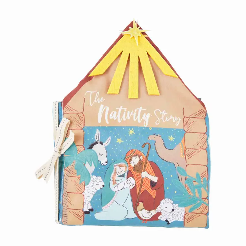 Nativity Book by MudPie