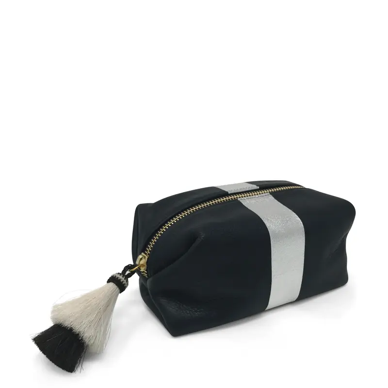 Navy/silver Cosmetic Case