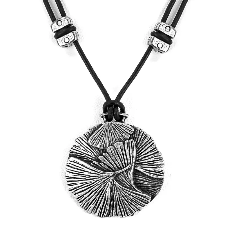 Necklace, Ginkgo Leaf
