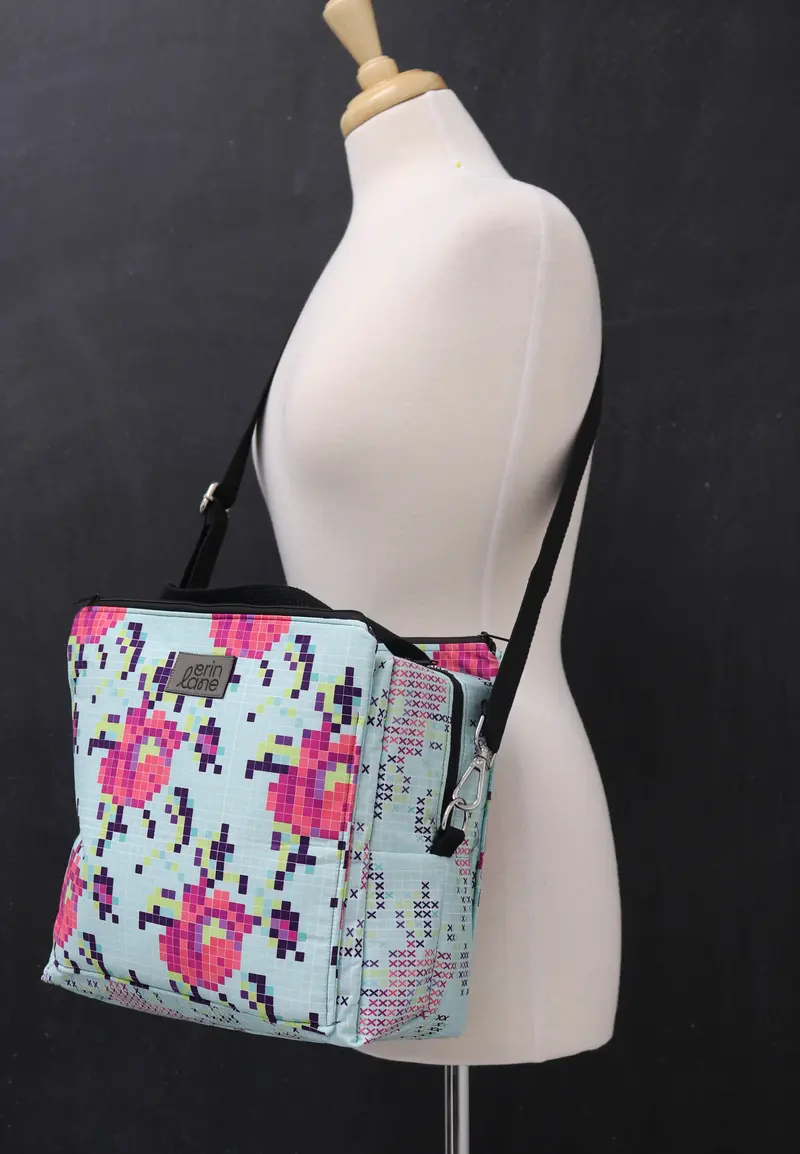 Never Enough Tote Bag in 8 BIt Bloom