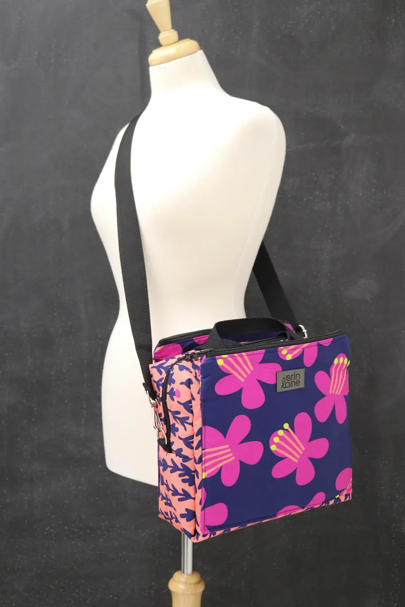 Never Enough Tote Bag in Midnight Swim