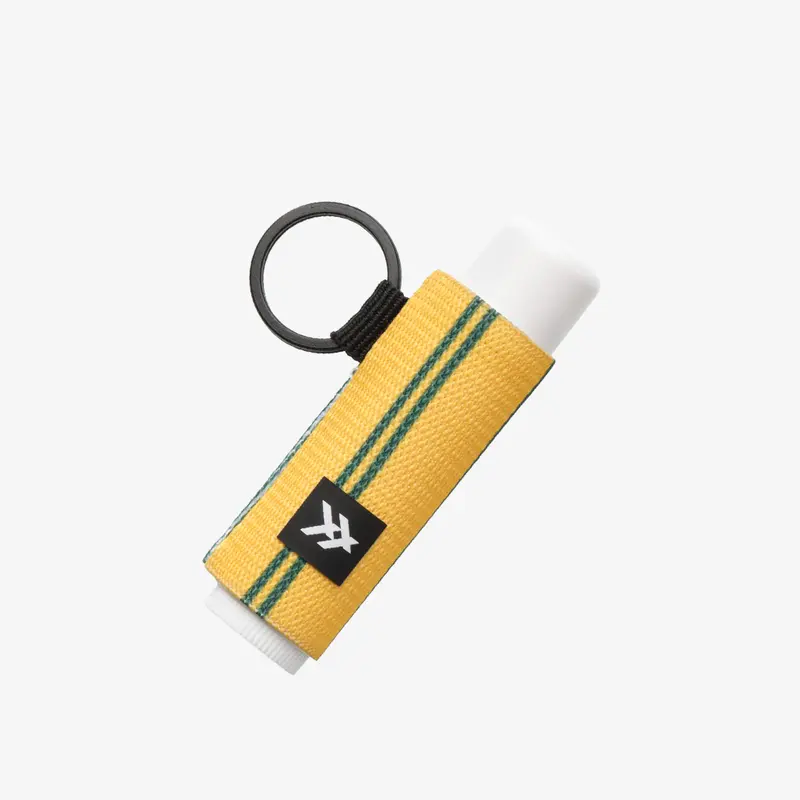 North Dakota Bison - Chapstick Holder Keychain