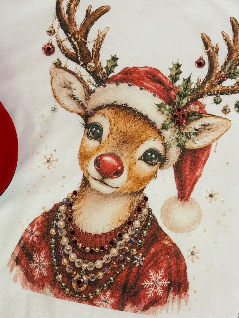 North Pole Socialite Boujee Tee - PGB EXCLUSIVE