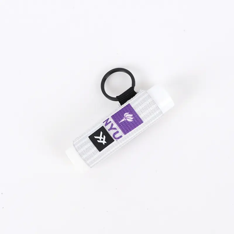 NYU Stripes - Chapstick Holder Keychain