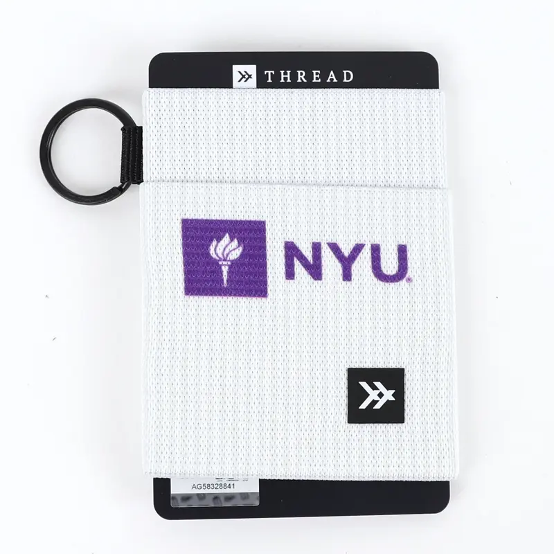 NYU Stripes - Elastic Wallet
