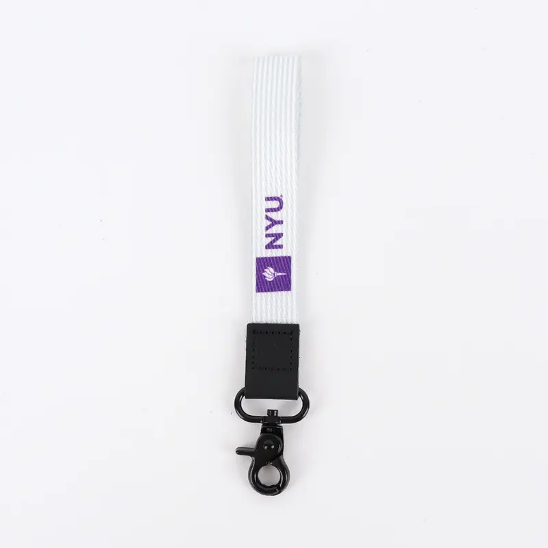 NYU Stripes - Wristlet Keychain