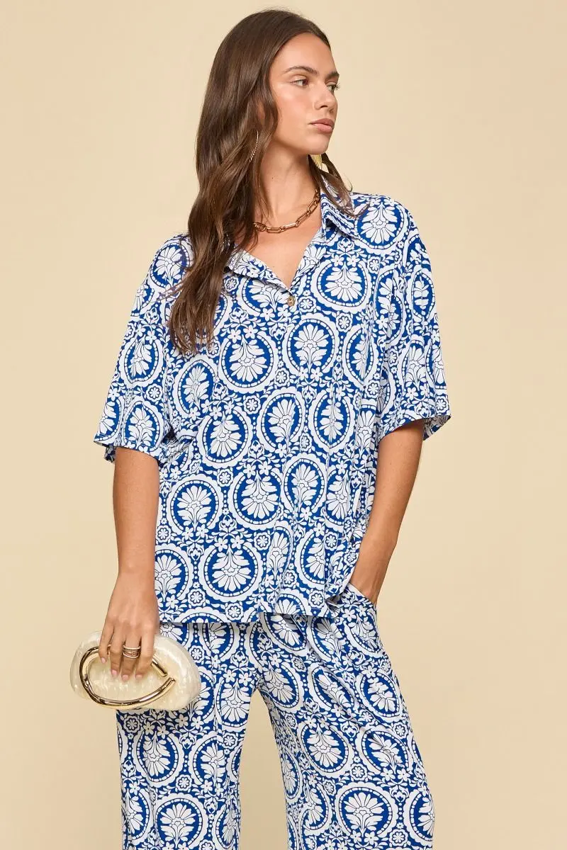 Ocean Tide Set - Royal Blue - FINAL SALE