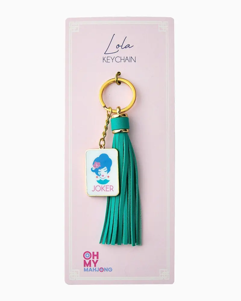 Oh My Mahjong Keychain - Lola