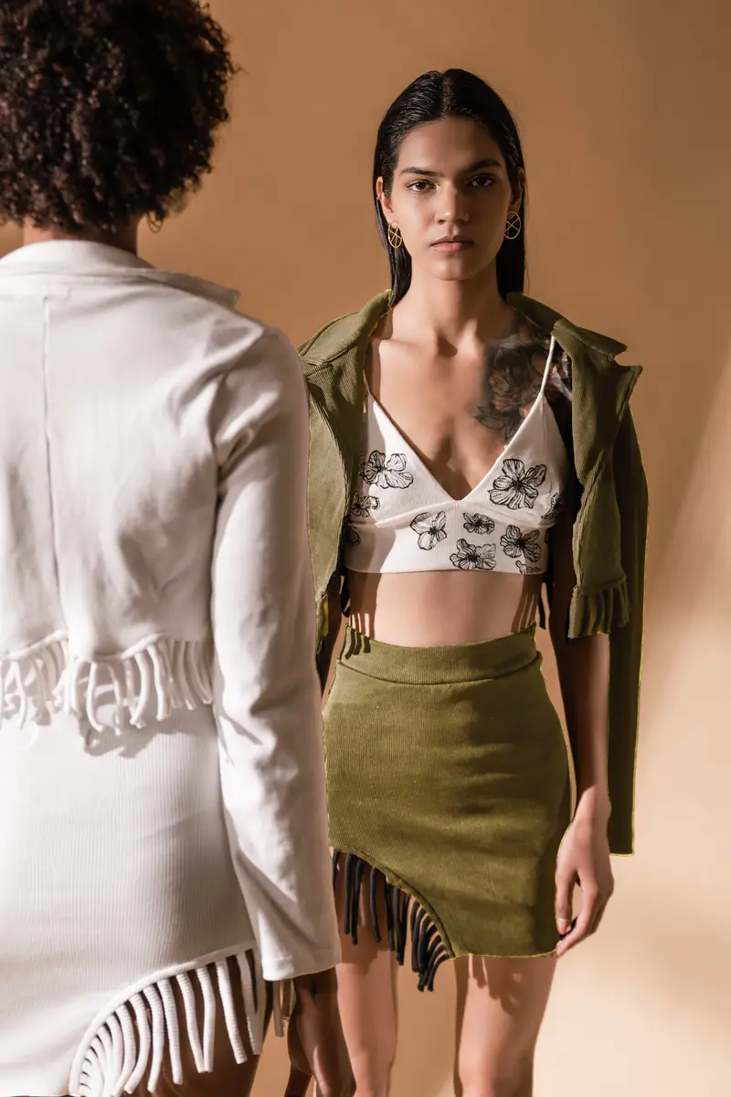 Olive Green Co-ord 2-Piece Set