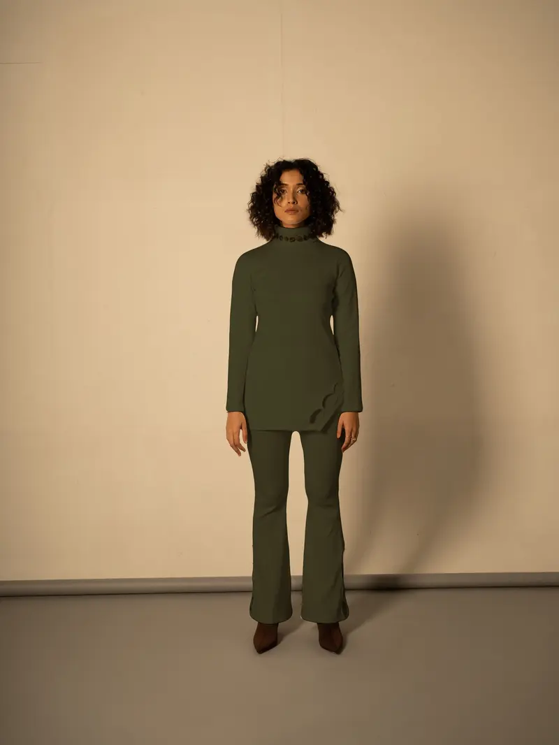 Olive Green Co-ord Set