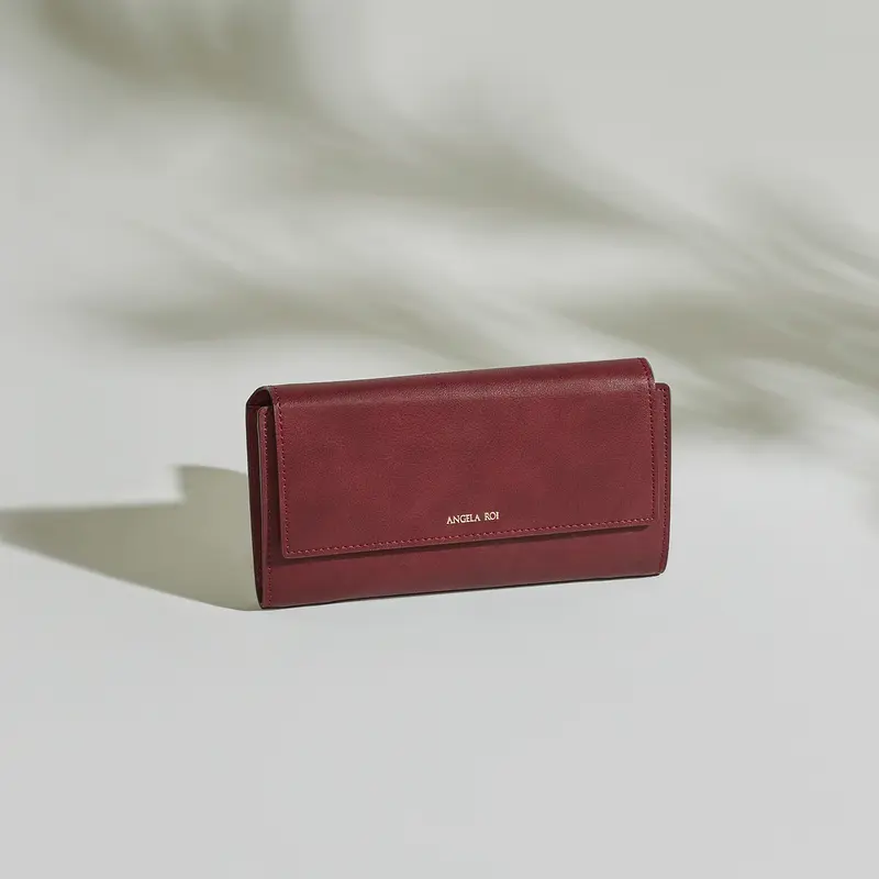 Olivia E Wallet - Bordeaux