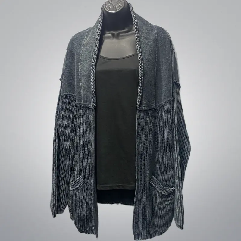 Open Jacket With Pockets
