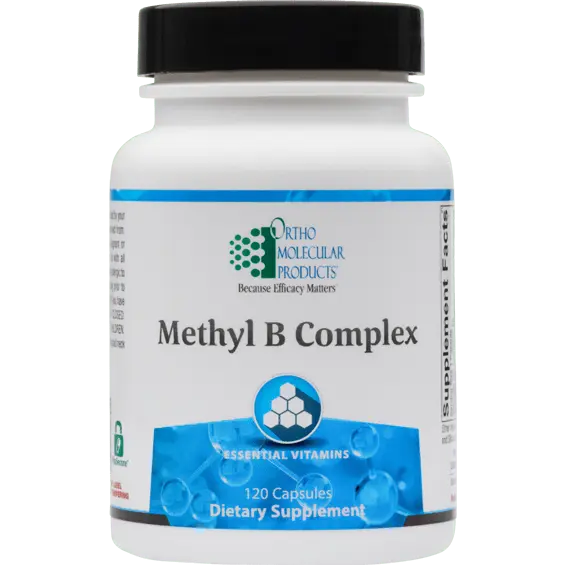 Ortho Molecular Methyl B Complex  120 Capsules