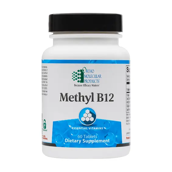 Ortho Molecular Methyl B12 60 Tablets