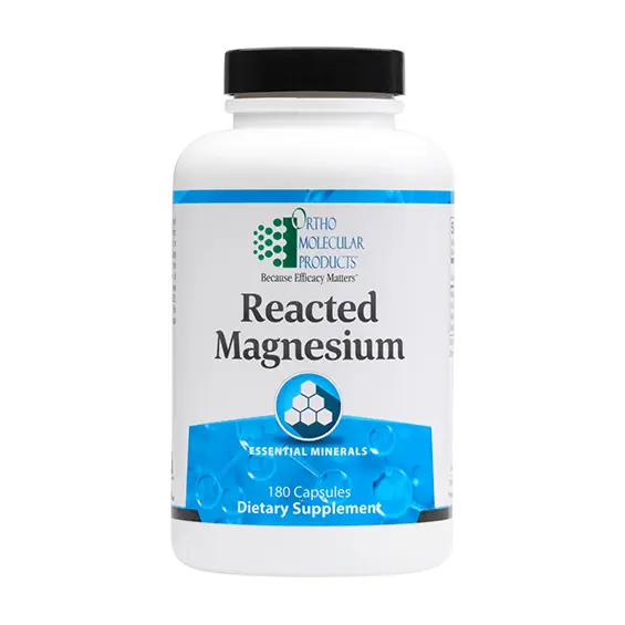Ortho Molecular Reacted Magnesium 180 Capsules