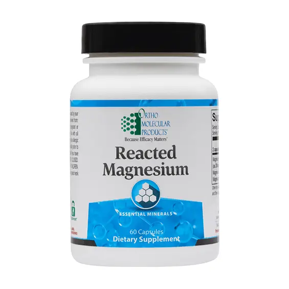 Ortho Molecular Reacted Magnesium 60 Capsules