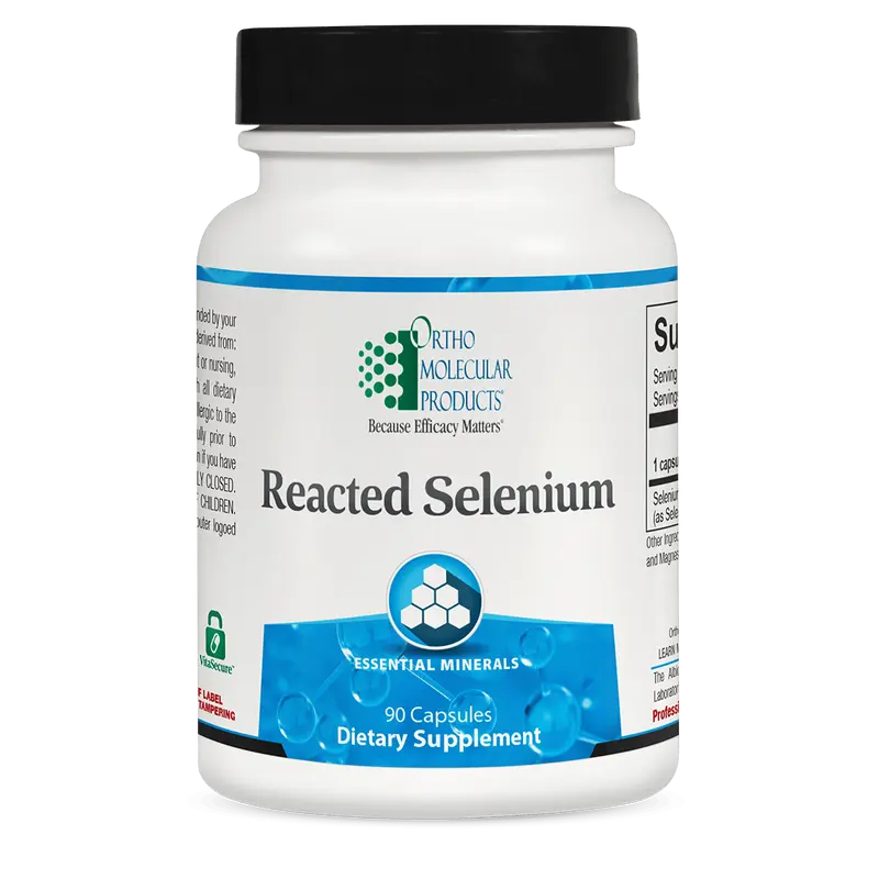 Ortho Molecular Reacted Selenium 90 Capsules