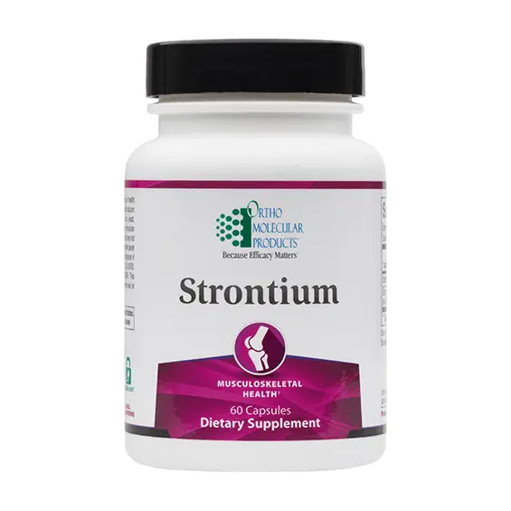 Ortho Molecular Strontium 60 Capsules