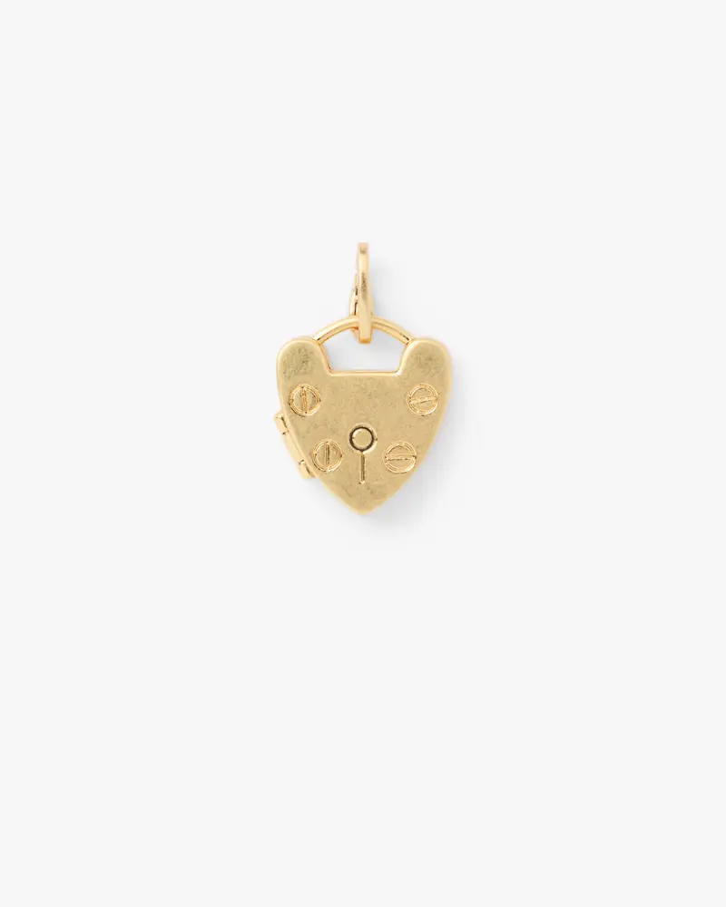 Padlock Locket Charm