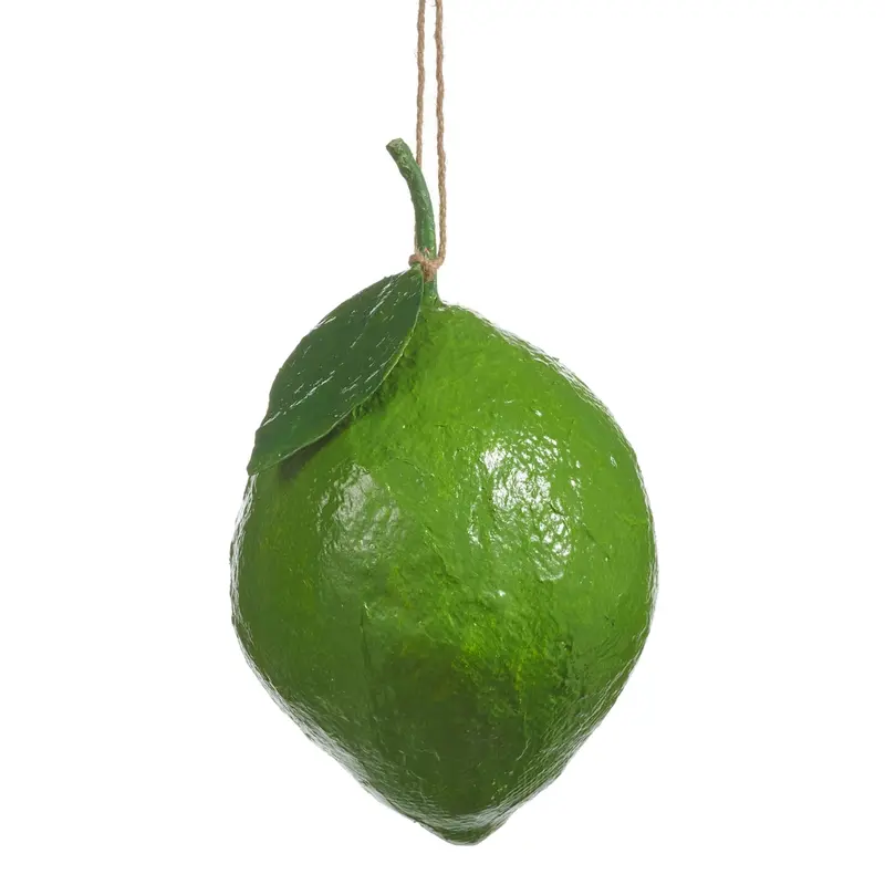 Paper Mache Lime 10 in