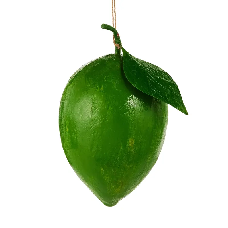 Paper Mache Lime 14.5 in