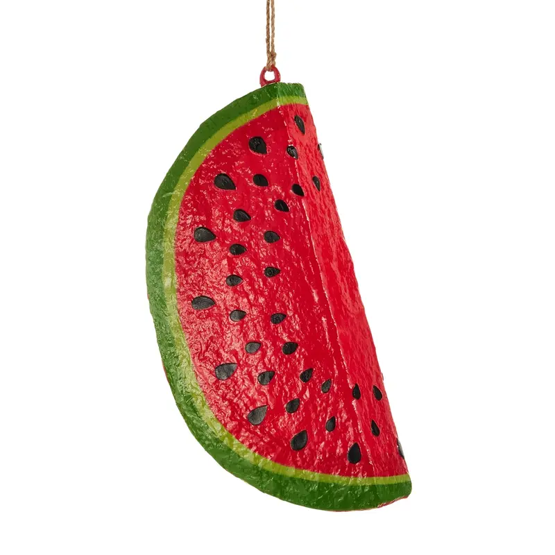 Paper Mache Watermelon 11 in
