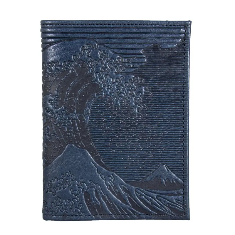 Passport Wallet, Hokusai Wave