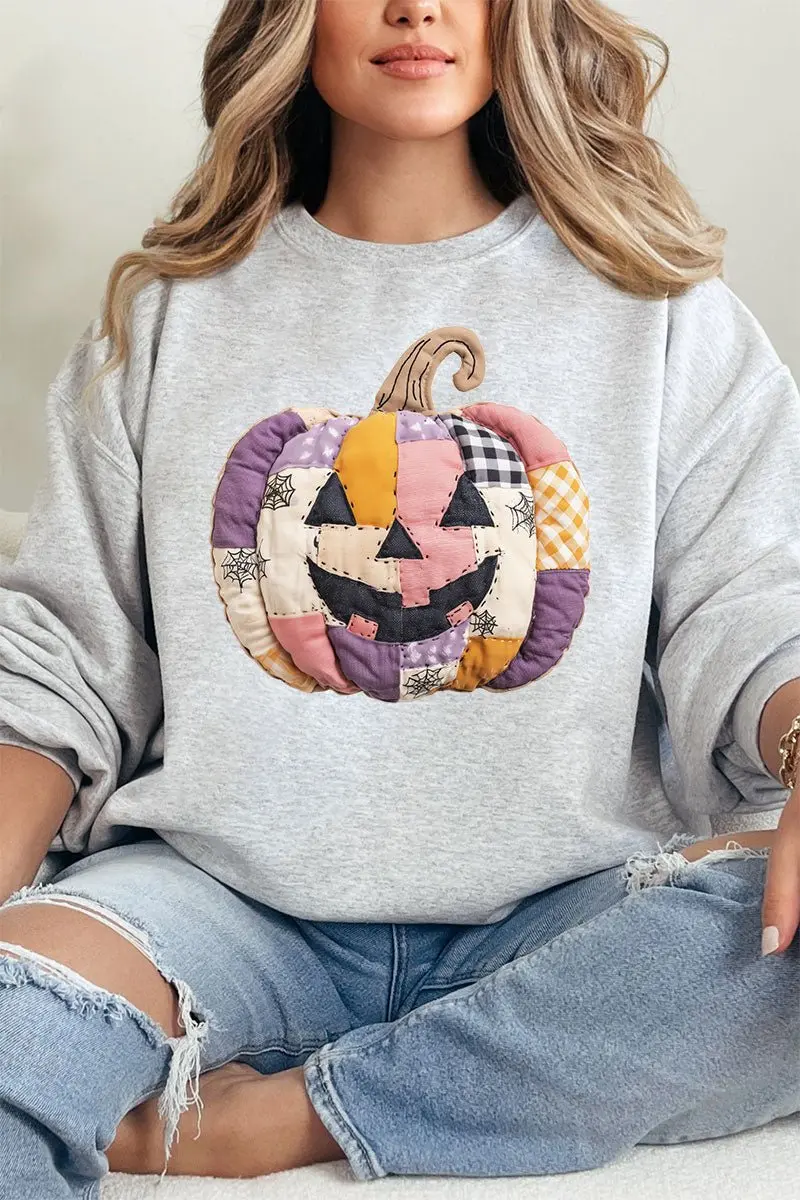 Patch O'Lantern Heavy-weight Crew Sweatshirt