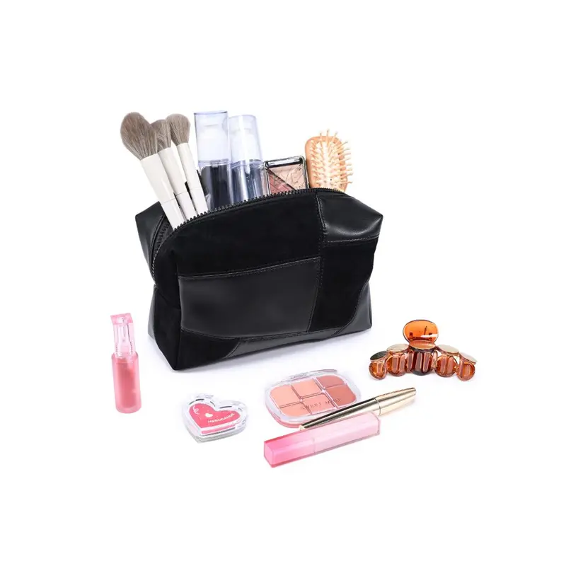 Patchwork Edit Cosmetic & Travel Organizer Pouch