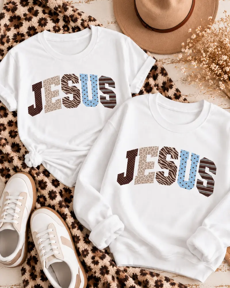 Patterned in Praise Tee or Sweatshirt