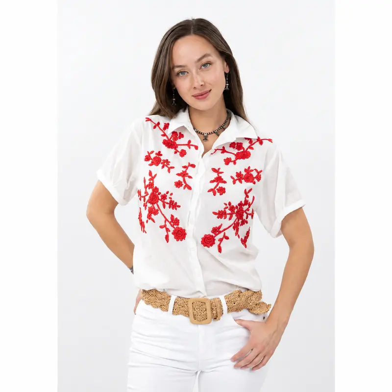 Paula Top in Red