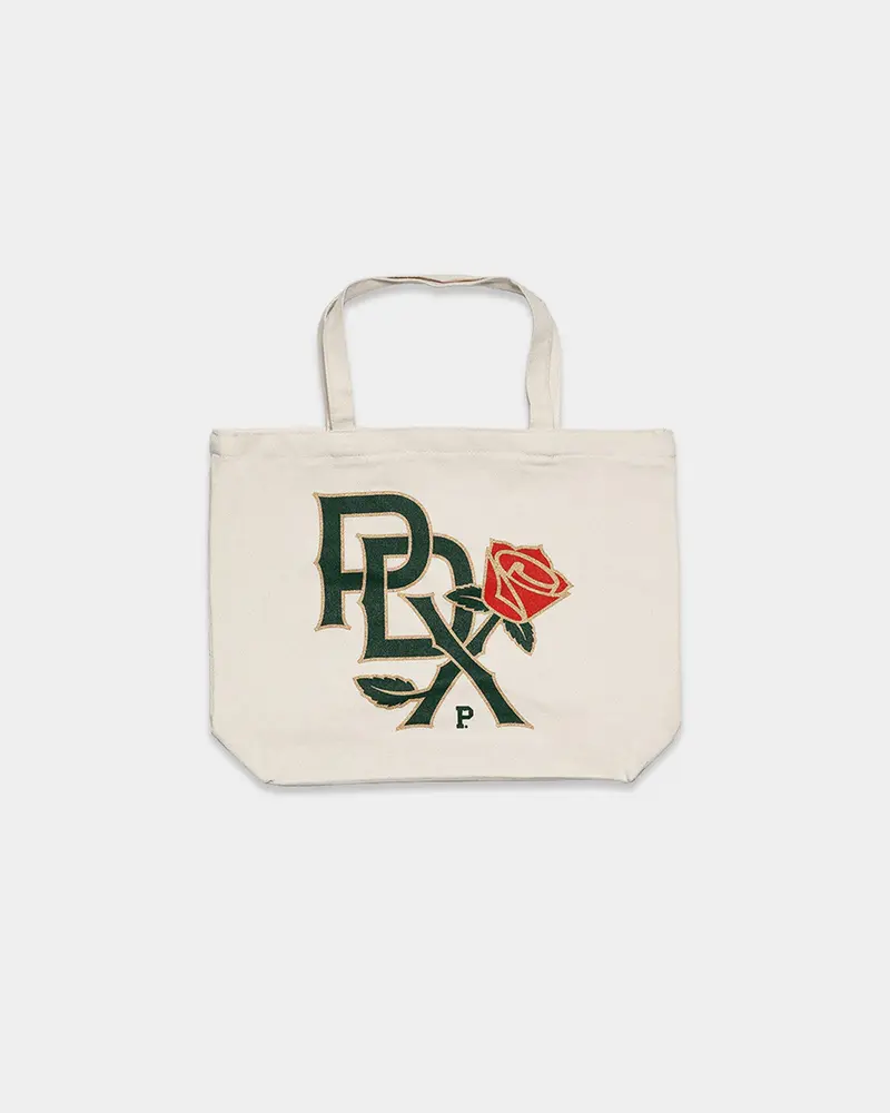 PDX Rose Zip Tote